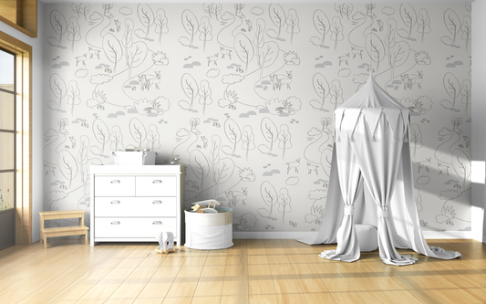 Wallpaper For Children´s room, Spring 2023
