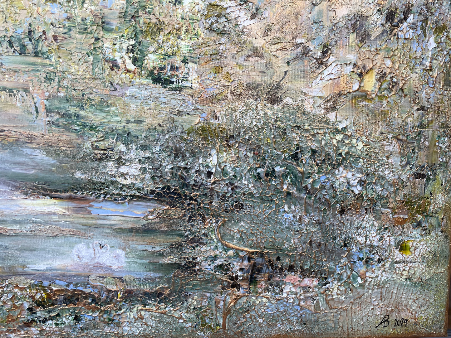 A Colorful Miracle original painting